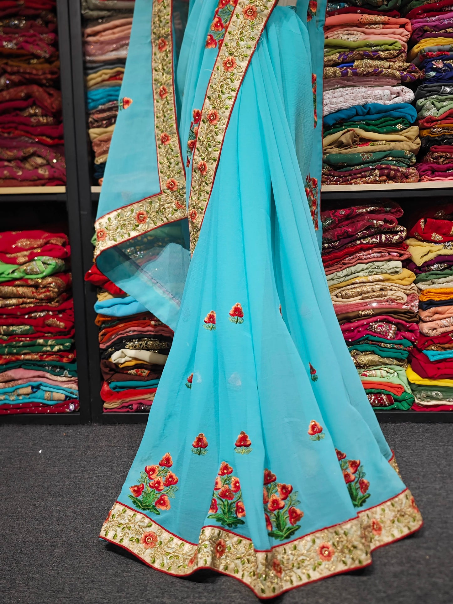Custom Indian Sari Skirt