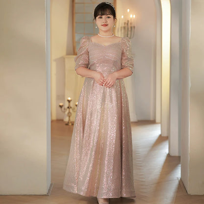 Elegant Fuchsia Evening Dress