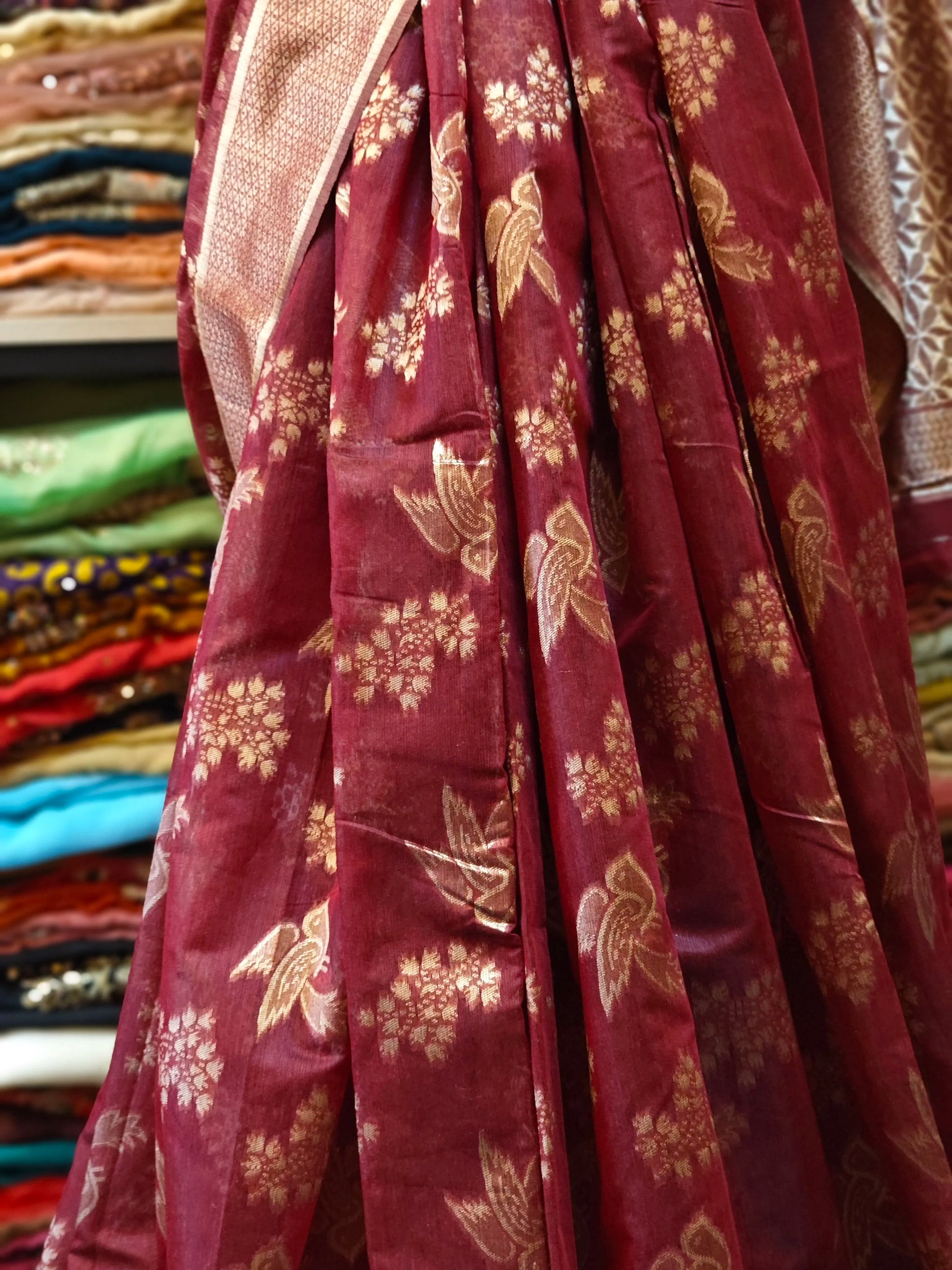 Indian Brocade Saree