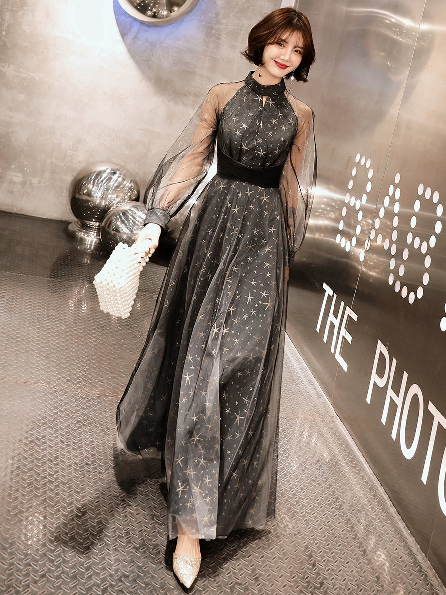 Black Evening Party Dress