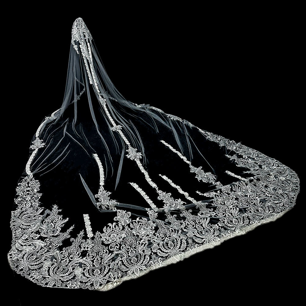 Luxury Bridal Veil 5M Long 3M Wide
