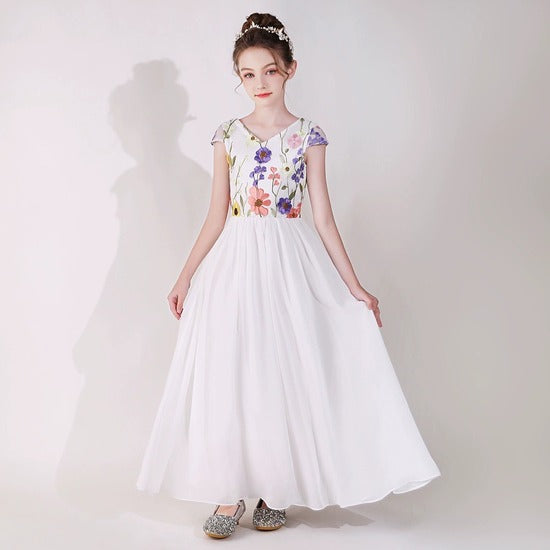 Flowered Princess Dress