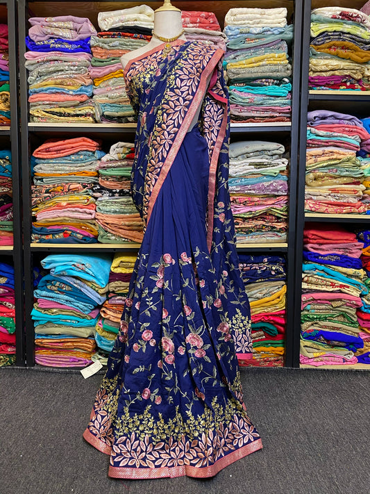 Indian Heavy Labor Saree