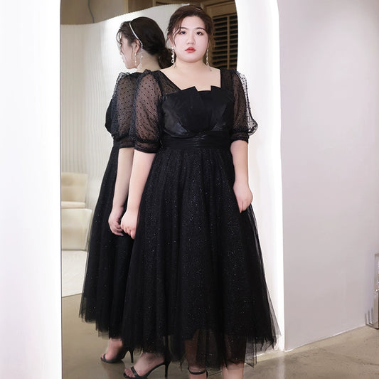 Women's Black Evening Dress