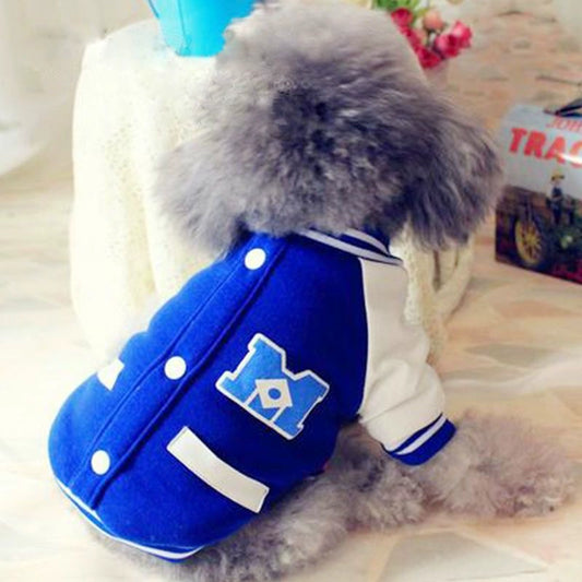 Red Dog Winter Coat – Cozy Teddy Style for Dogs