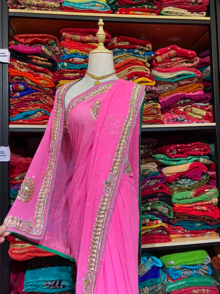 Indian Heavyworkers Sari