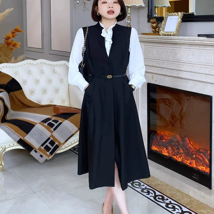 Paper Sleeveless Dress Sewing Pattern – Size 155 for DIY Fashion