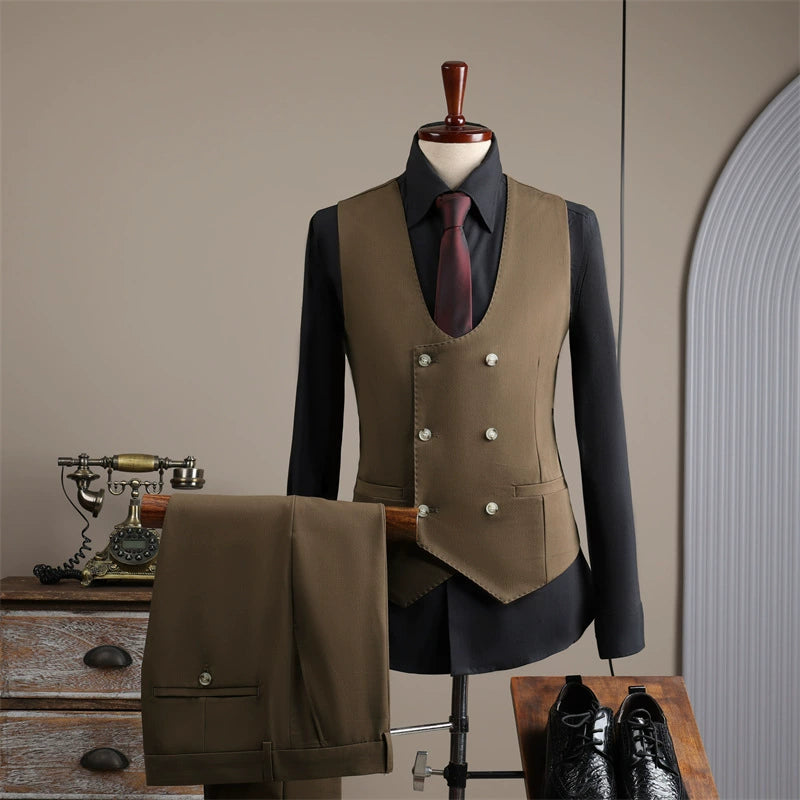 Men's 3 Piece Business Suit Set