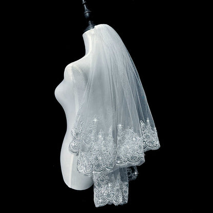 Wedding Veil Bride Marriage Double Layer
