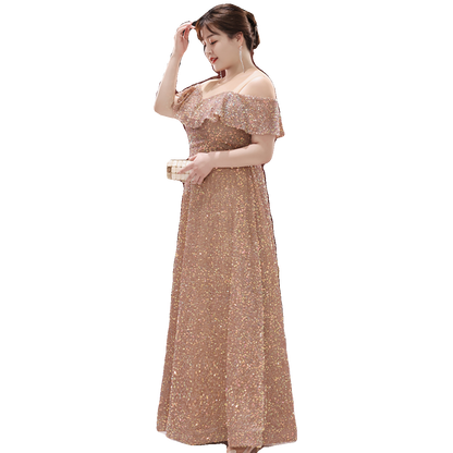 Elegant French Evening Dress