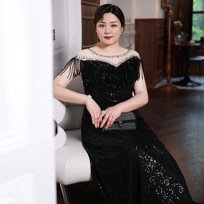 Elegant Black Evening Dress