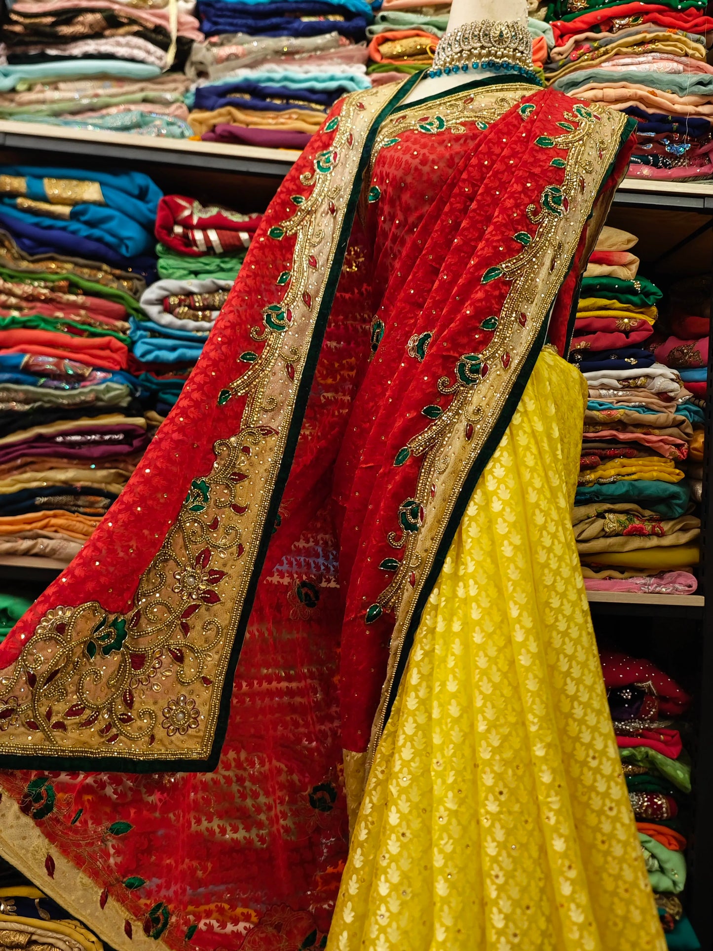 Stunning Beaded Saree