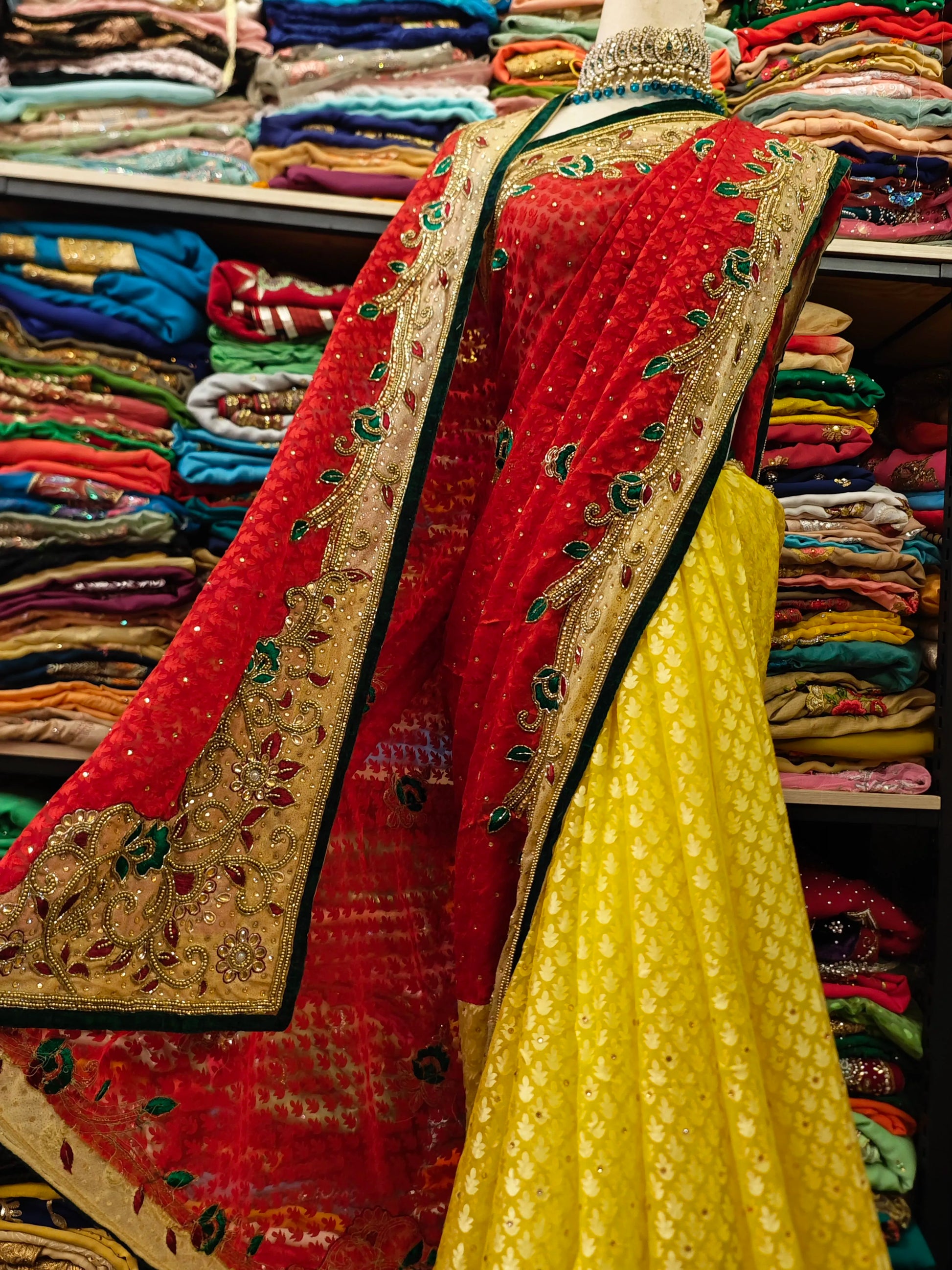 Stunning Beaded Saree