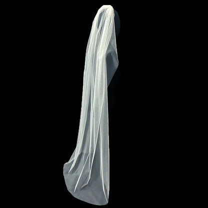 Wedding Fairy Veil 170cm Hair Comb