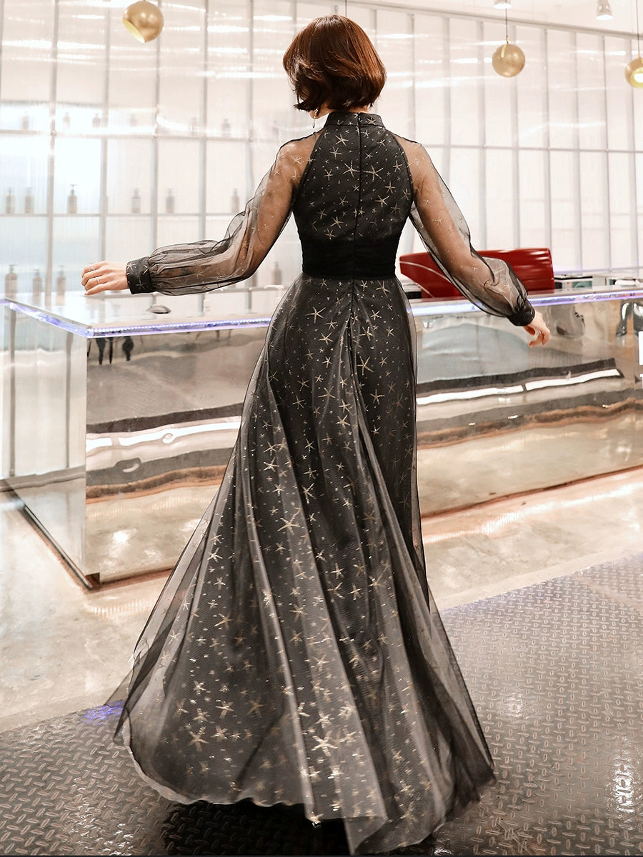 Black Evening Party Dress