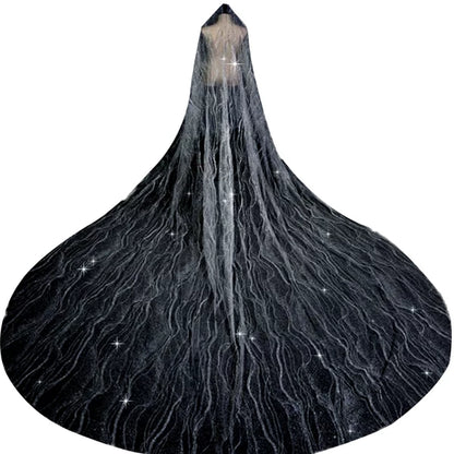 Wedding Veil Shining Galaxy 3.5M Long