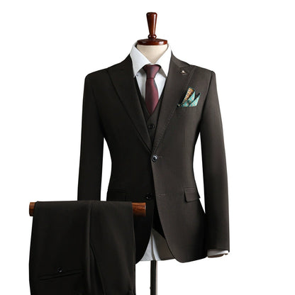 British Style 3 Piece Suit Set