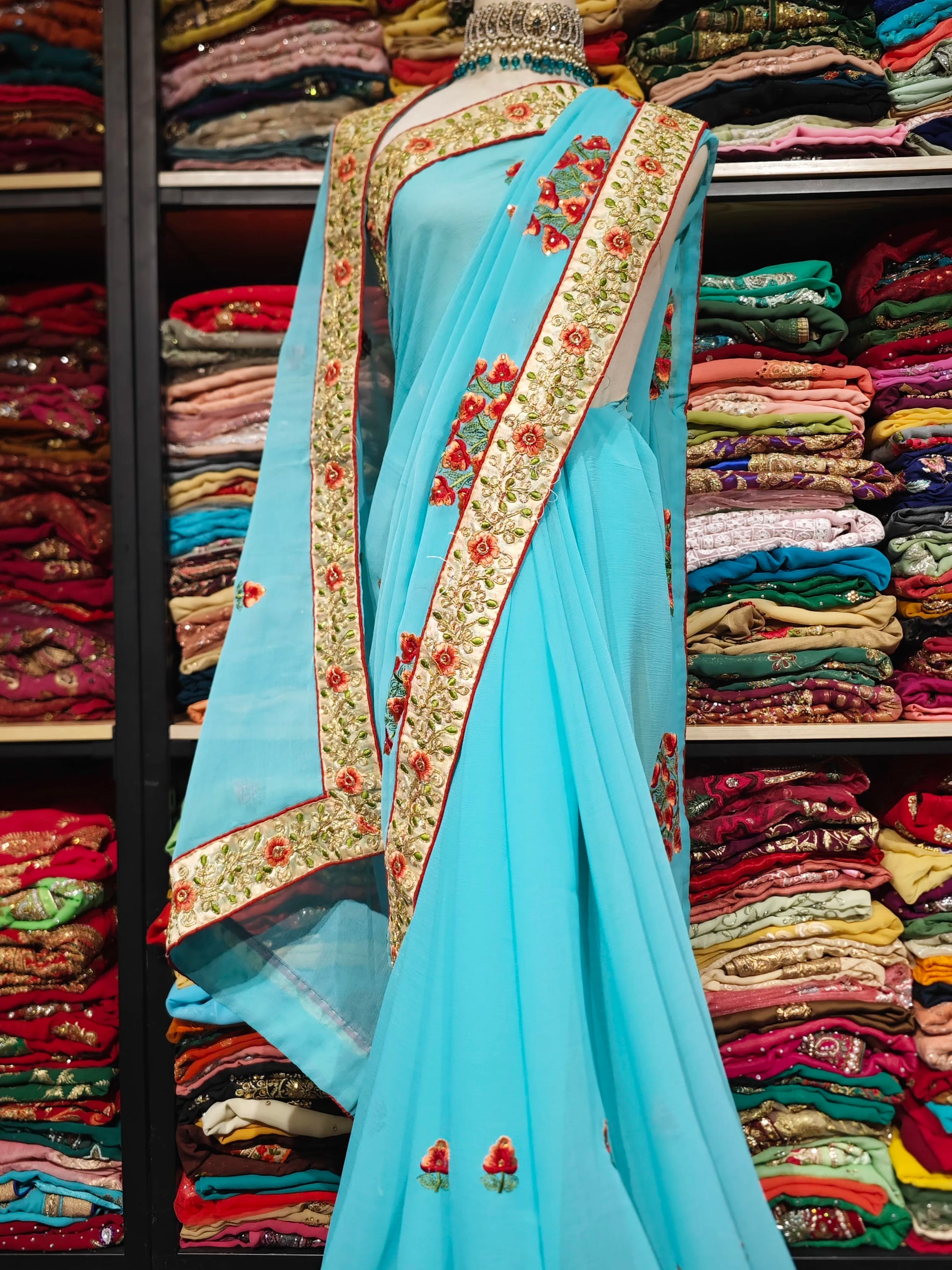 Custom Indian Sari Skirt