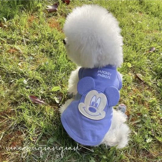 Cute Anti-Fall Sleeveless Pet Vest for Cats and Dogs