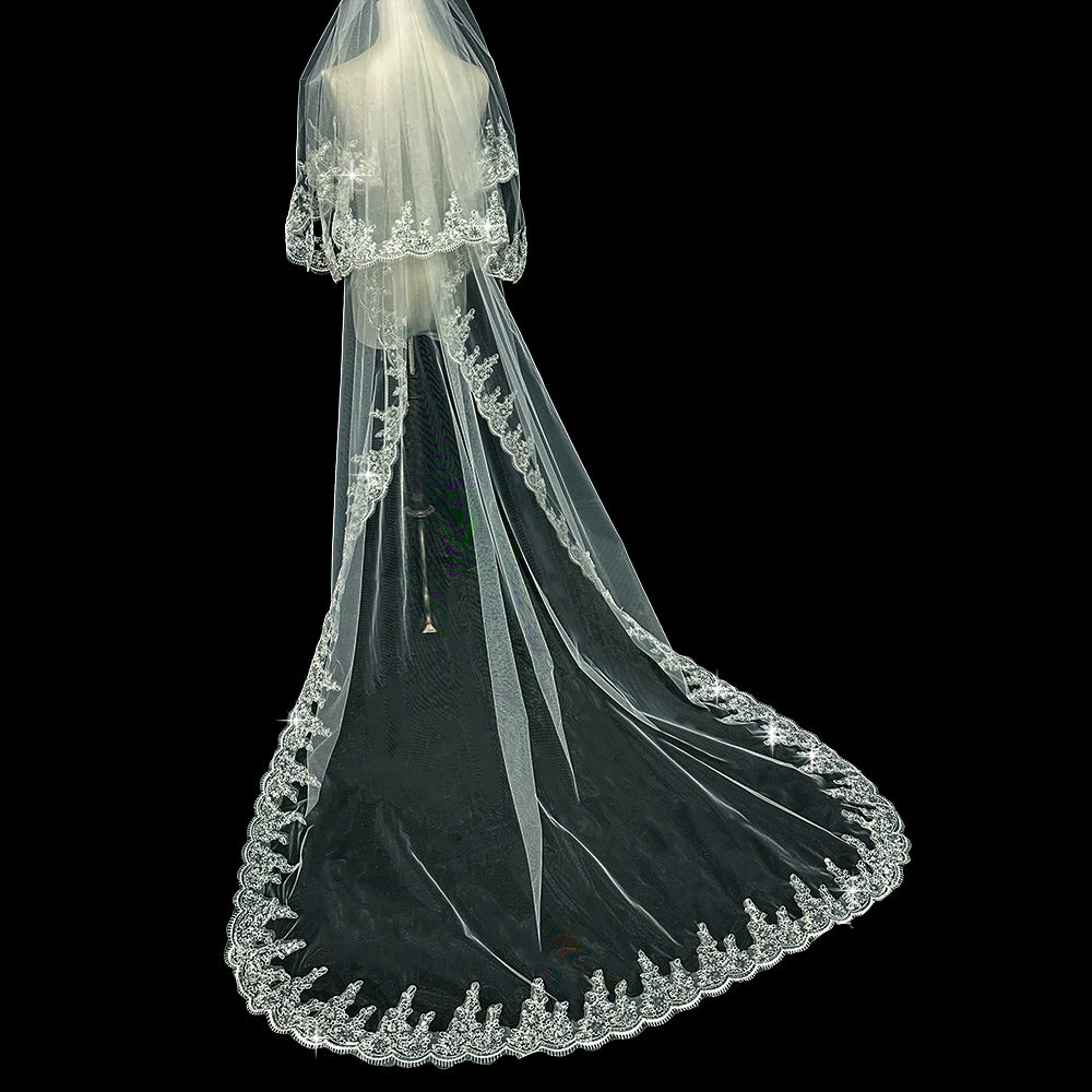 Wedding Veil Sequin Accessory