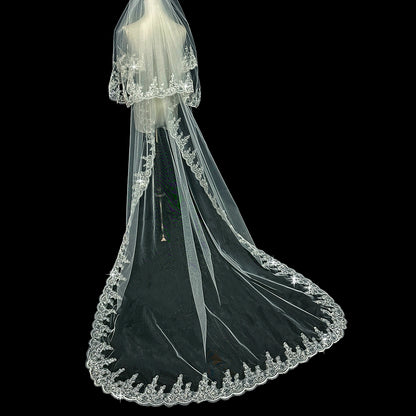 Wedding Veil Sequin Accessory