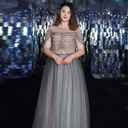 Elegant Wedding Evening Dress