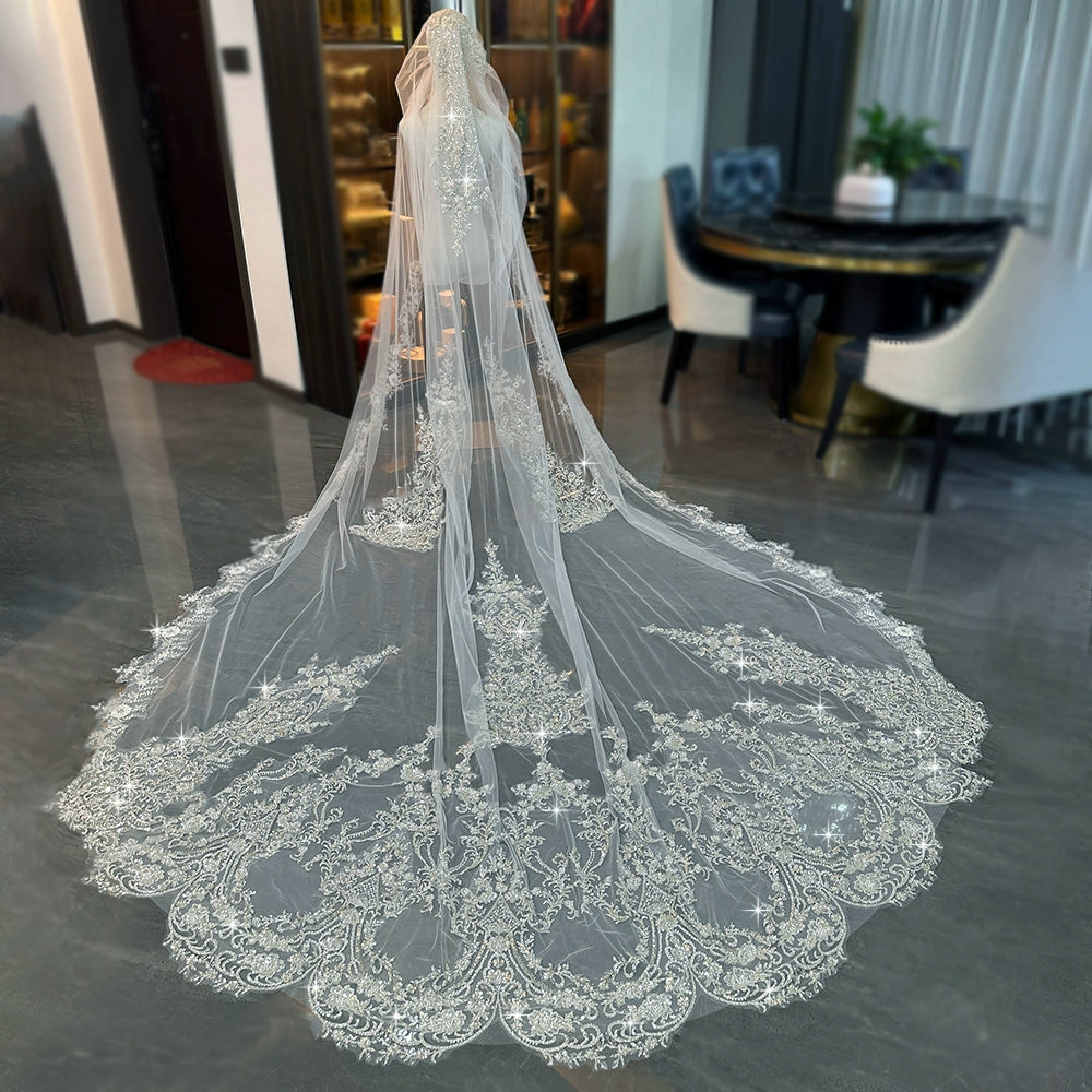 Handmade Wedding Veil 3.5m Long
