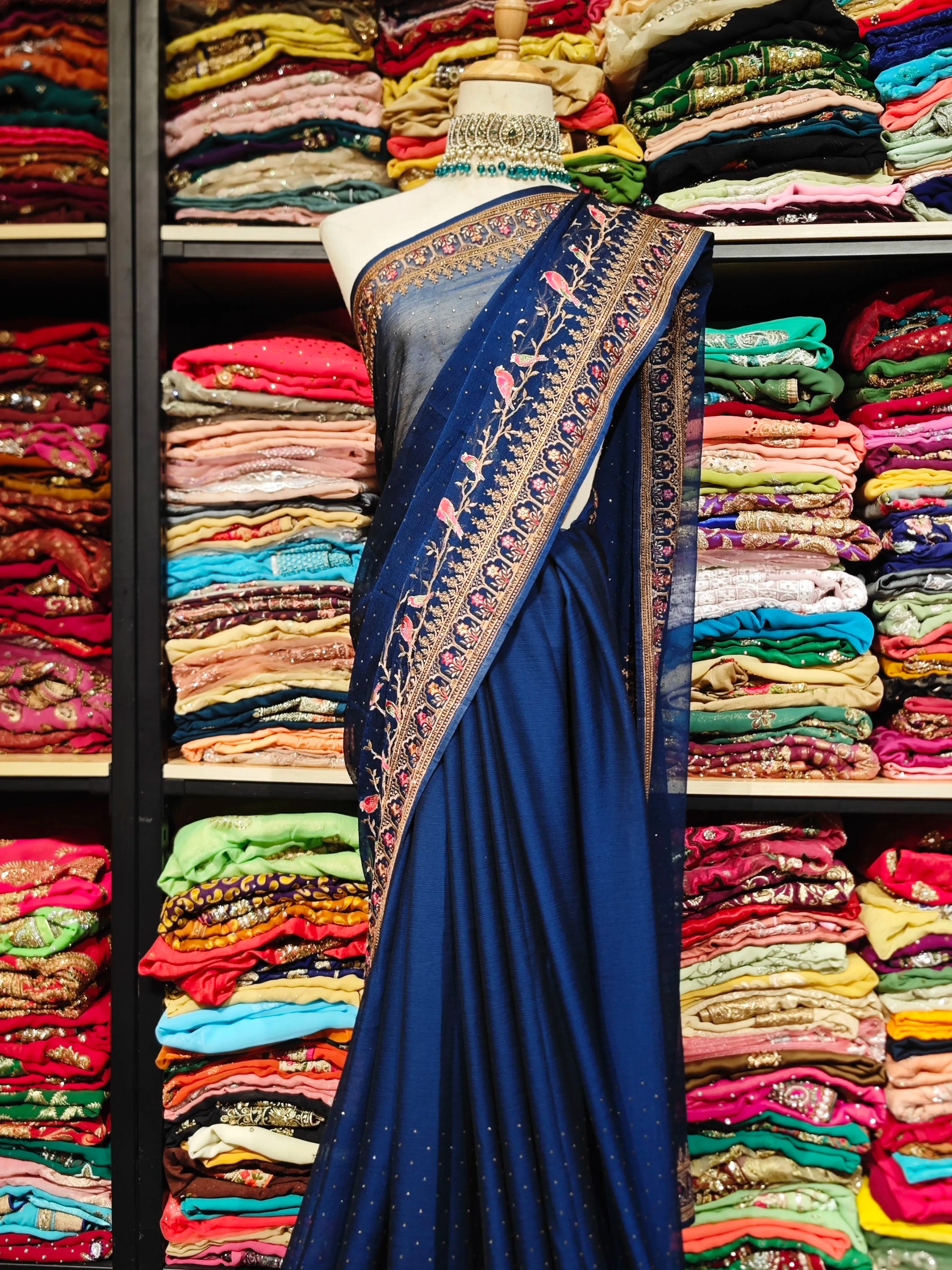 Indian Beaded Saree Dress