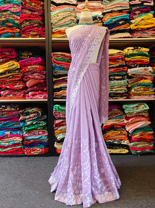 Indian Saree Beaded Six Mile
