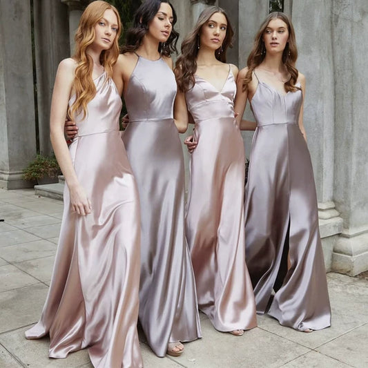 Bridesmaid Satin Dress