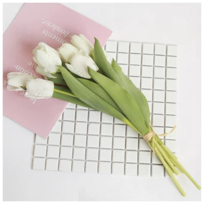 Korean Style Faux Wedding Bouquet Mixed Floral Arrangement