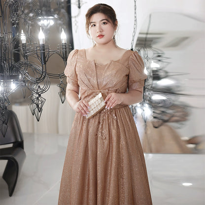 Elegant French Style Evening Dress
