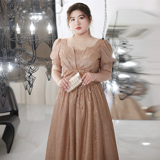 Elegant French Style Evening Dress