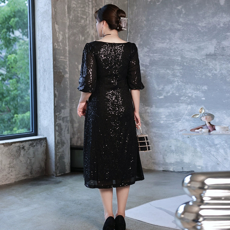 Black Elegant Evening Dress