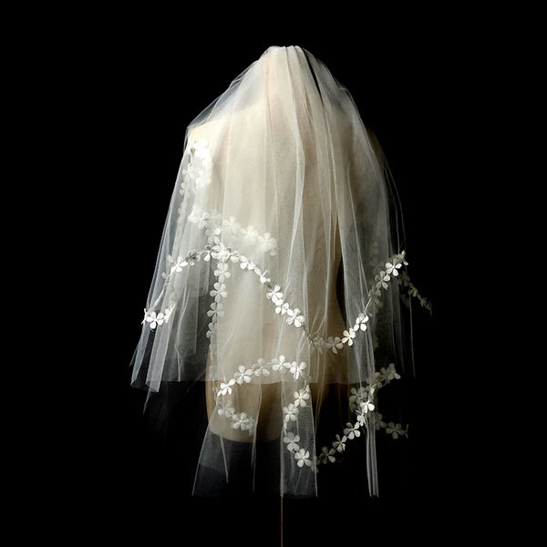 Elegant Wedding Veil Hair Accessory