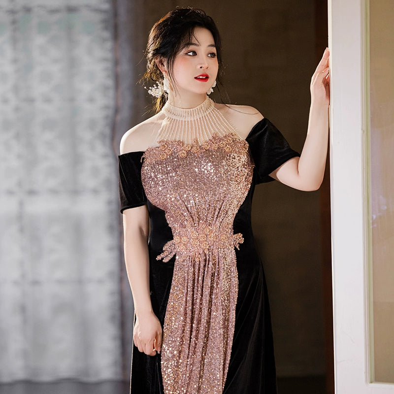 Elegant Plus Size Evening Dress