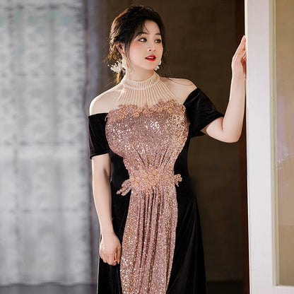 Elegant Plus Size Evening Dress