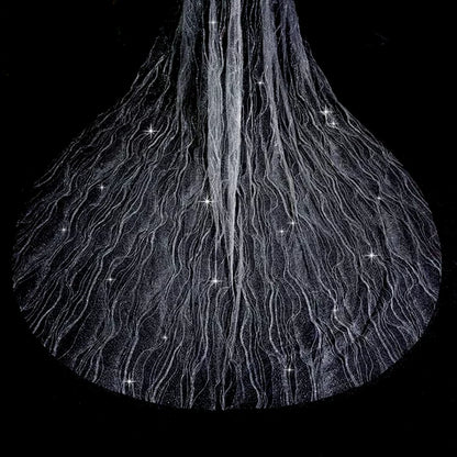 Wedding Veil Shining Galaxy 3.5M Long