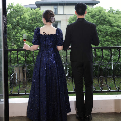 New Evening Dress Fat MM High End Art