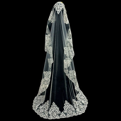 Wedding Veil Long Lace