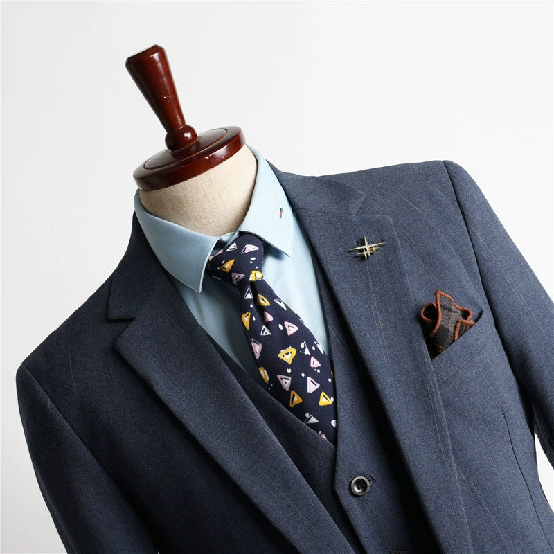 Men's 3 Piece Korean Suit