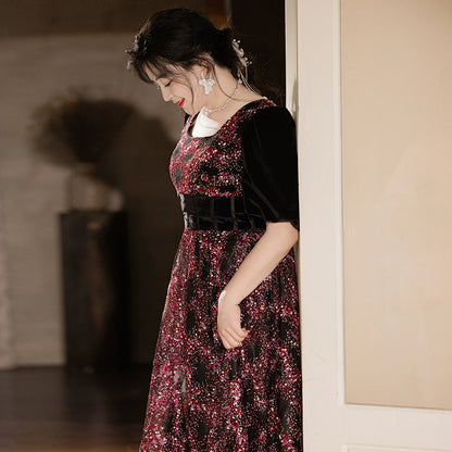 Elegant Black Evening Dress