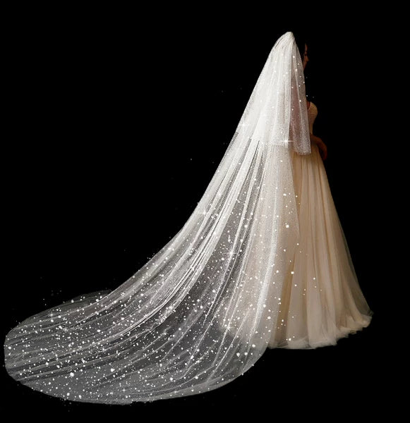 Retro Bridal Veil Hair Accessory