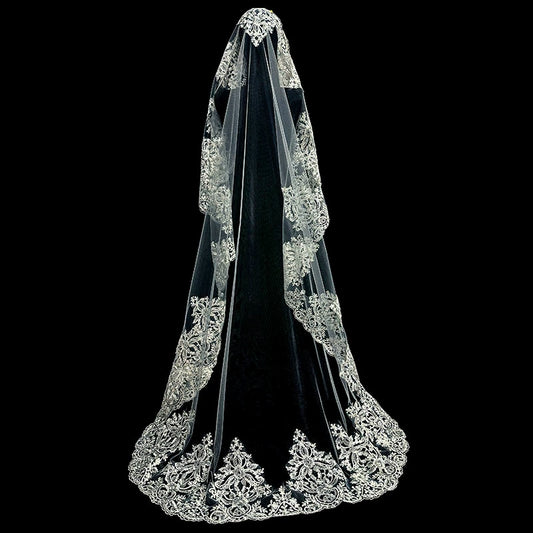 Wedding Veil Long Lace
