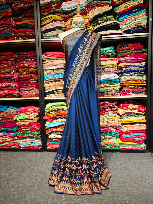 Indian Beaded Saree Dress