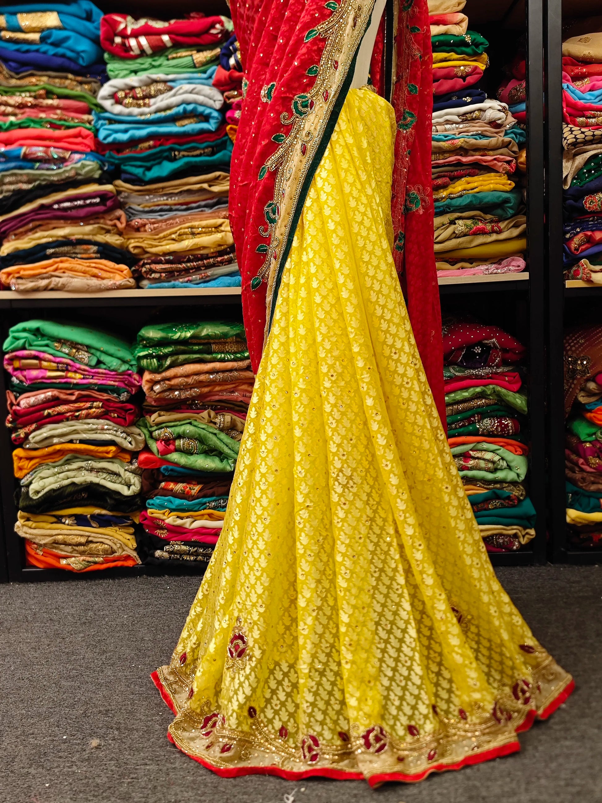 Stunning Beaded Saree