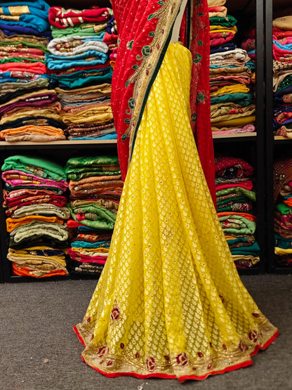 Stunning Beaded Saree
