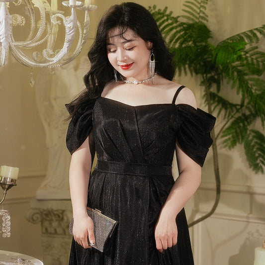 Elegant Open Shoulders Evening Dress