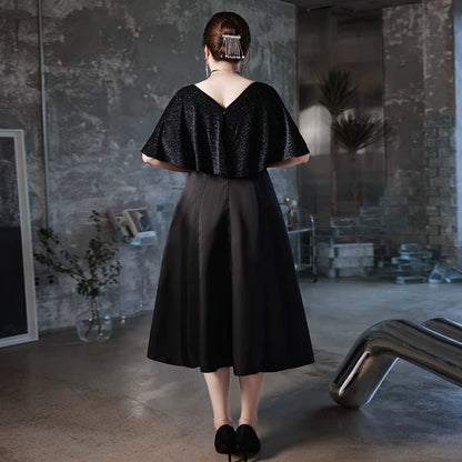 Elegant Black Evening Dress