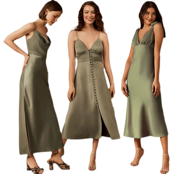 French Style Short Bridesmaid Dress